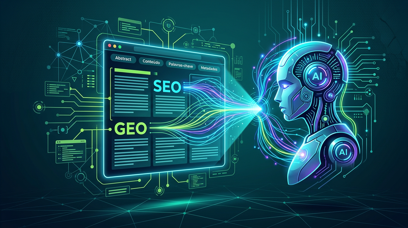 SEO vs GEO: Como preparar seu site para ser citado pelo ChatGPT e Perplexity