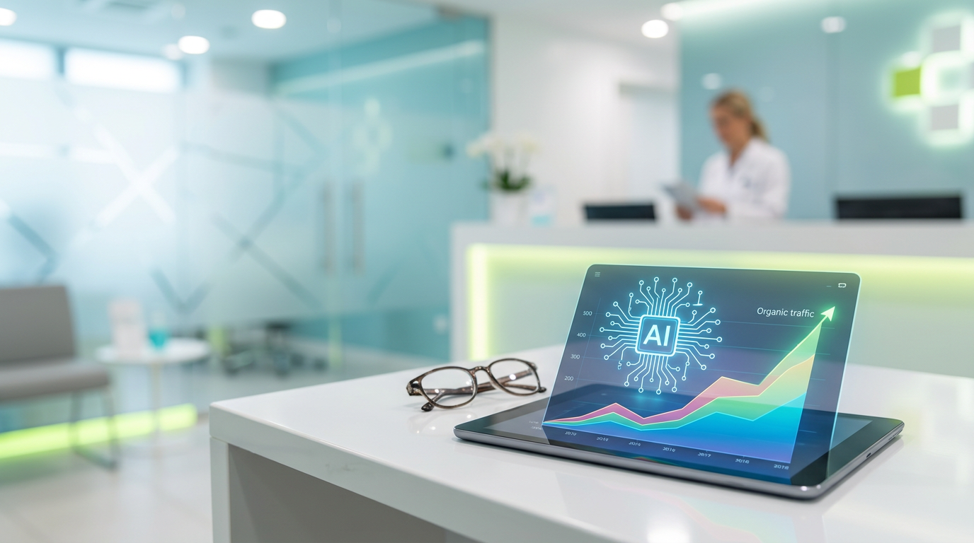 Presença Digital na Saúde: Por que sites estáticos estão matando a autoridade de clínicas e médicos?