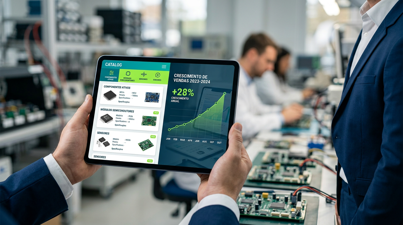 A Importância de Site, Blog e Catálogo Digital para Distribuidoras de Componentes Eletrônicos