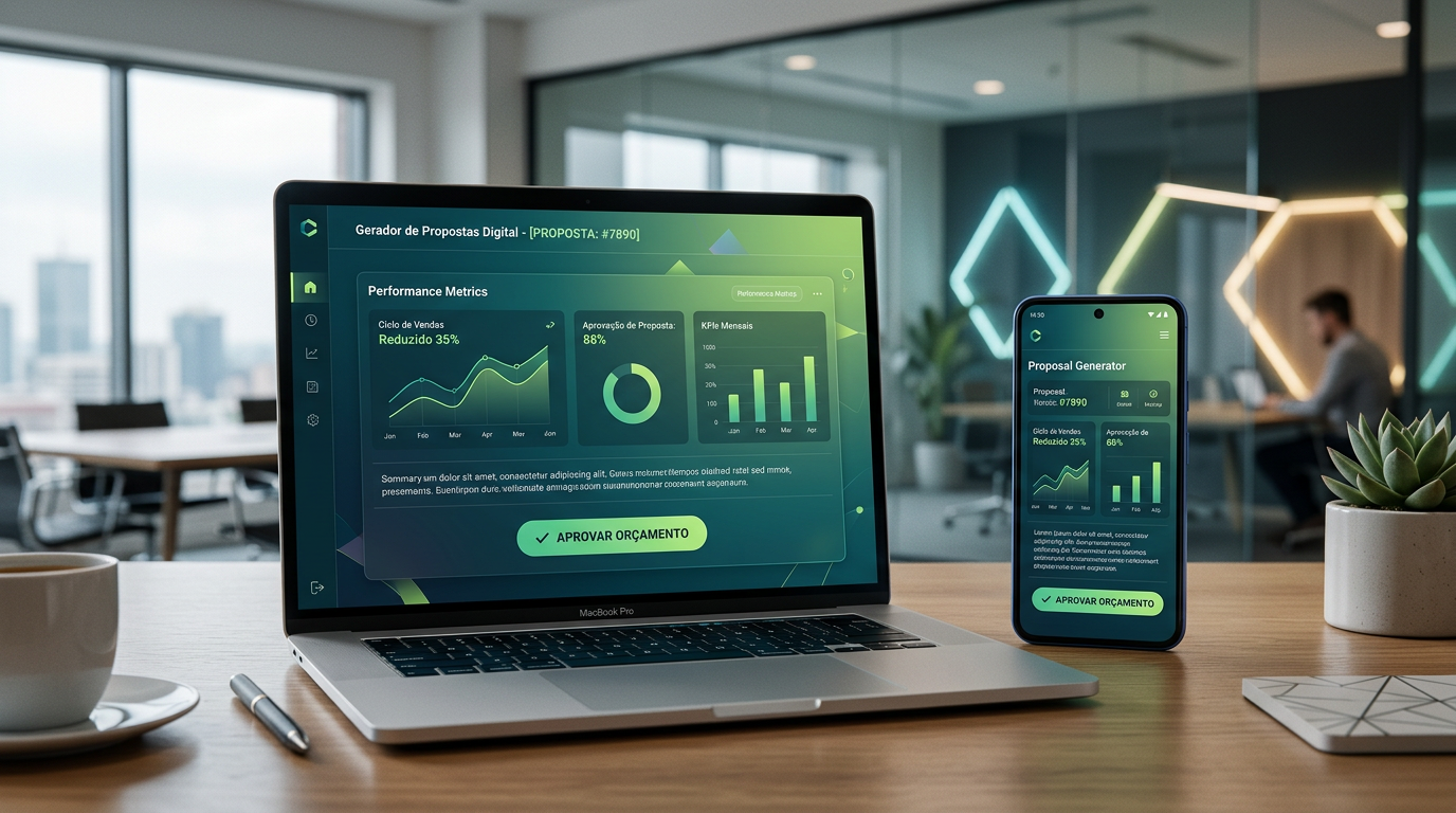 Serviços B2B: Agilizando o Ciclo de Vendas com o Módulo Gerador de Propostas Digital