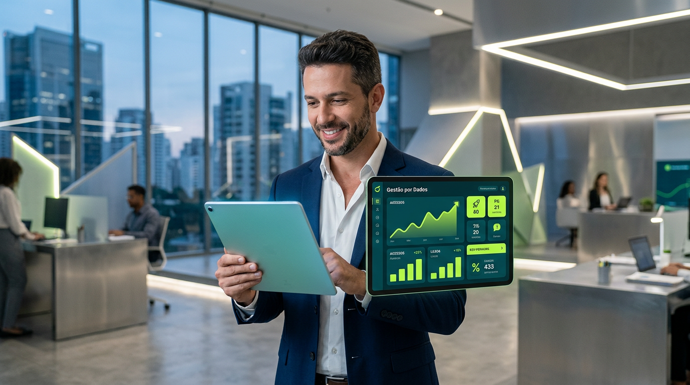 Gestão por Dados: Como monitorar acessos e leads sem depender de relatórios complexos