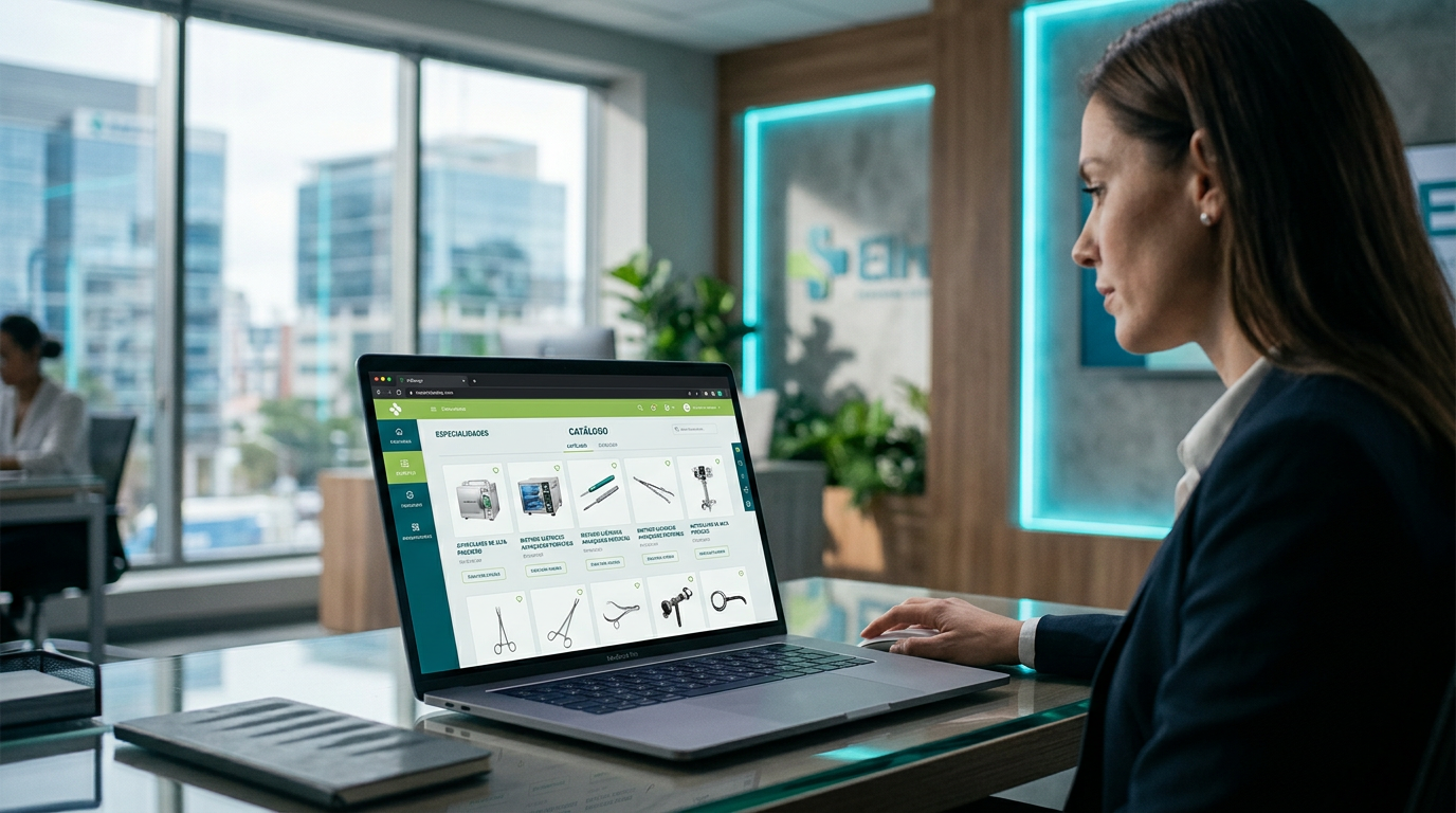 A Importância do Site Profissional Gerenciável com Catálogo Digital para Empresas de Equipamentos Cirúrgicos