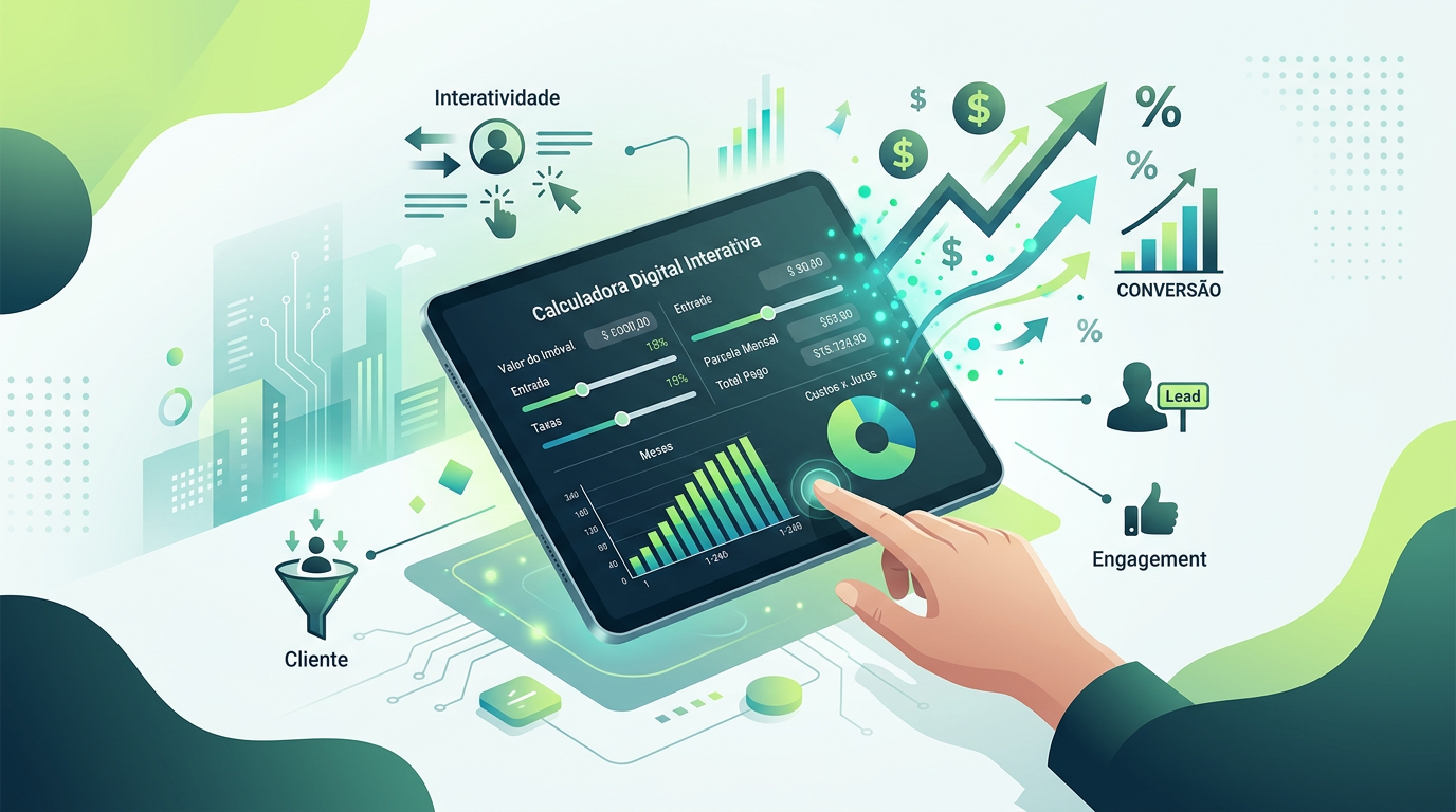 Calculadoras Online: Por que a interatividade é o segredo para converter visitantes em clientes