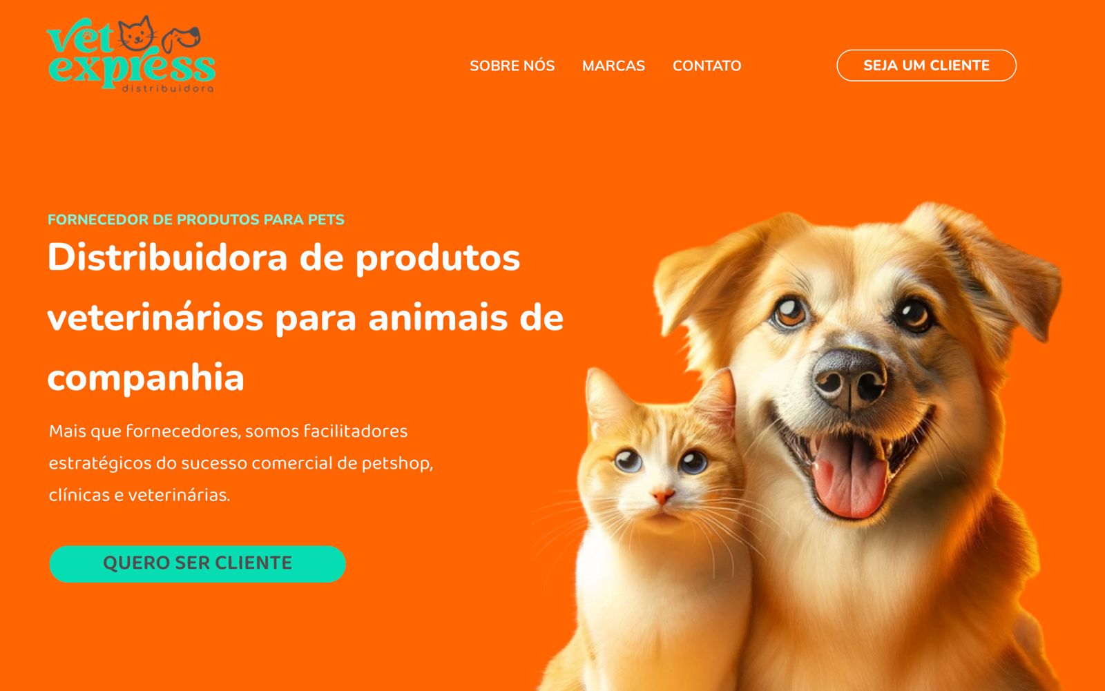 Vet Express Distribuidora — antes